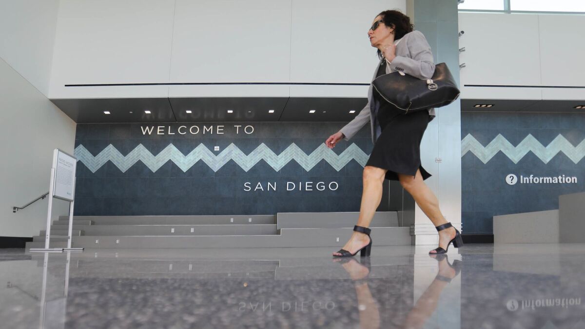 The San Diego International Airport has inducted five companies into its Innovation Lab.