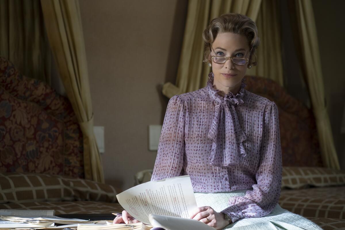 Cate Blanchett as Phyllis Schlafly in "Mrs. America."
