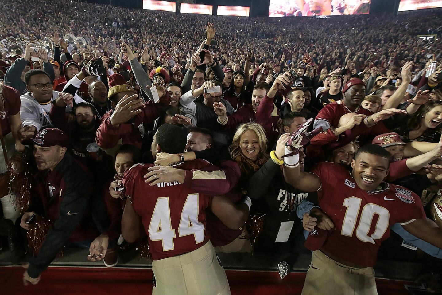 Players celebrate