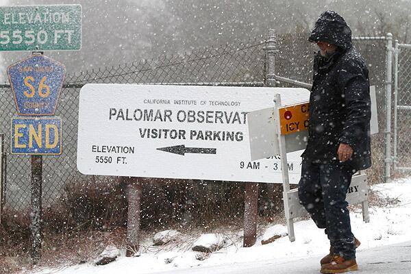 Palomar Observatory closed