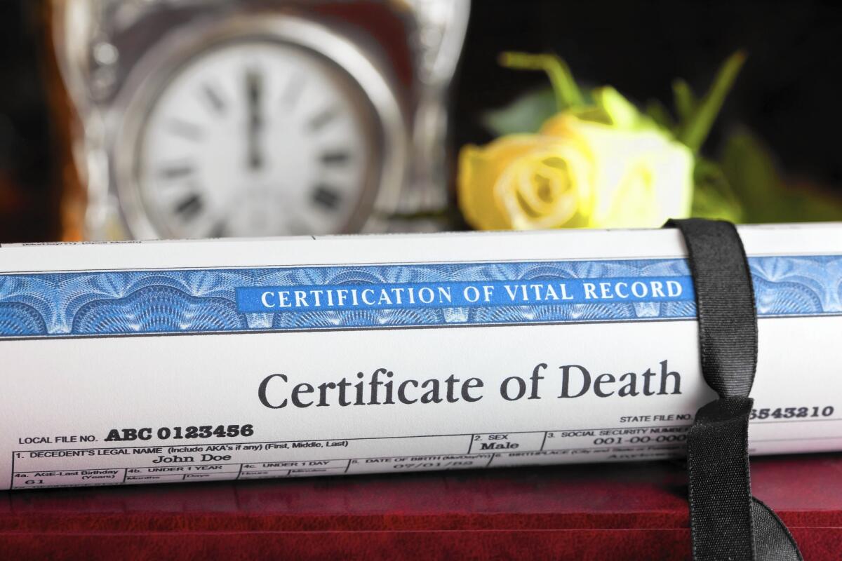 Credit bureaus should be notified of a death because even dead people can be victims of ID fraud.