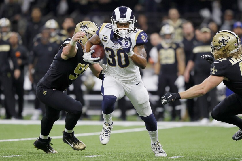 Rams vs. Saints How the teams match up for Sunday's game Los Angeles