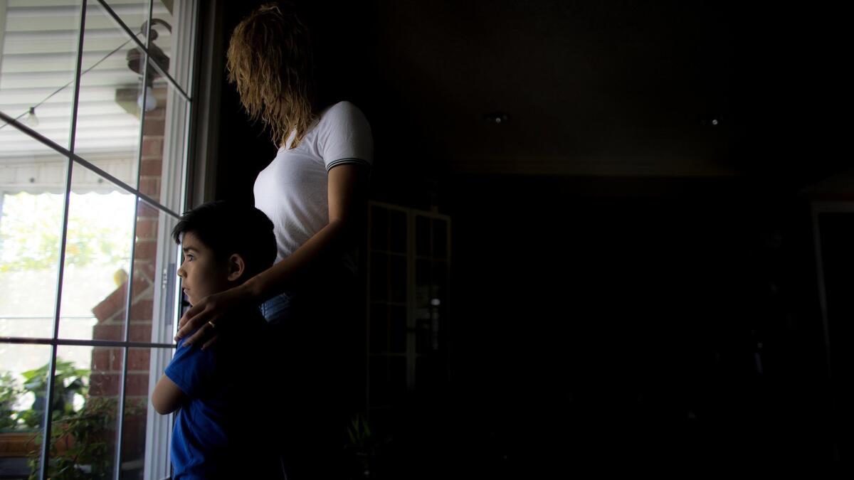 Andrea, 22, and her son Mateo, 4, were beneficiaries of President Obama's Central American Minors Program, which the Trump administration ended in August, leaving them without legal protection. A class-action lawsuit has been filed over the program's termination.