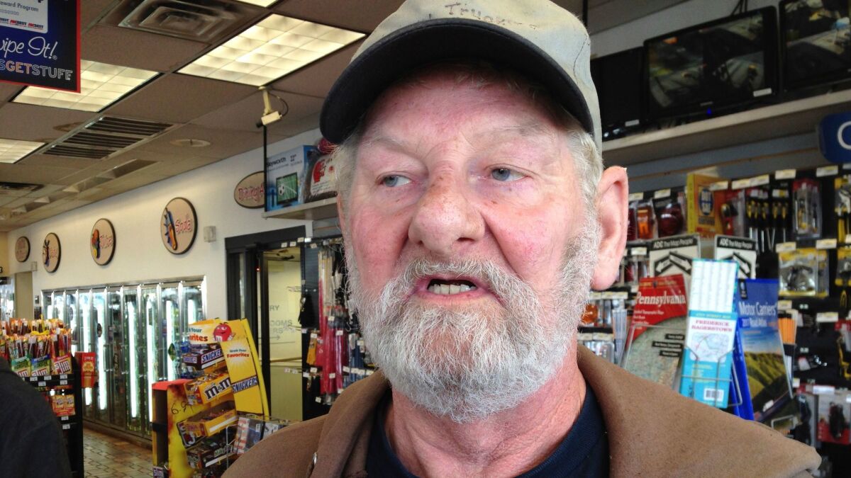 Truck driver George Lafferty of Henry, Ill., says the government shouldn't be able to tell people when to sleep.