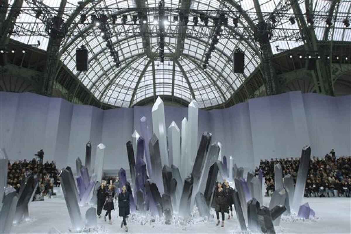 Chanel all wrapped up for Paris ready-to-wear show - The San Diego