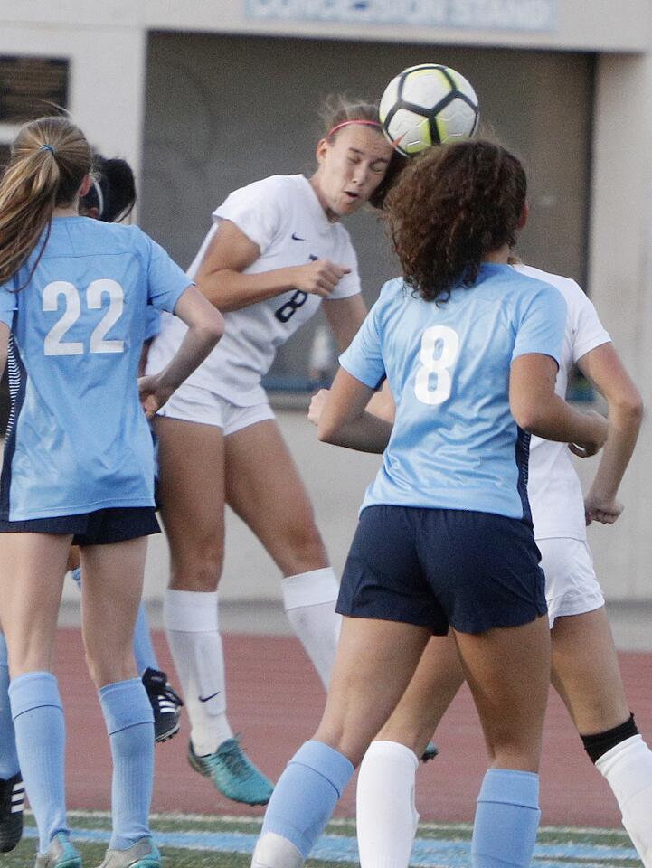 Photo Gallery: Crescenta Valley vs. Flintridge Sacred Heart Academy girls' soccer