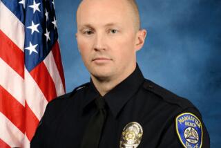 From the Manhattan Beach Police Dept. X (Twitter) page: On 10-4-23, at about 5:15am, Manhattan Beach Police Department Motorcycle Officer Chad Swanson was involved in a fatal on duty traffic collision on the 405 Freeway.