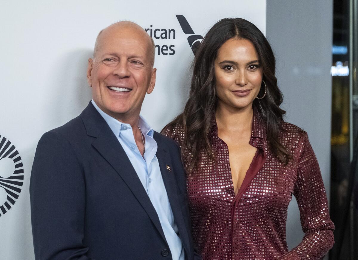 Bruce Willis' wife Emma shares how she copes with caregiving - Los Angeles Times