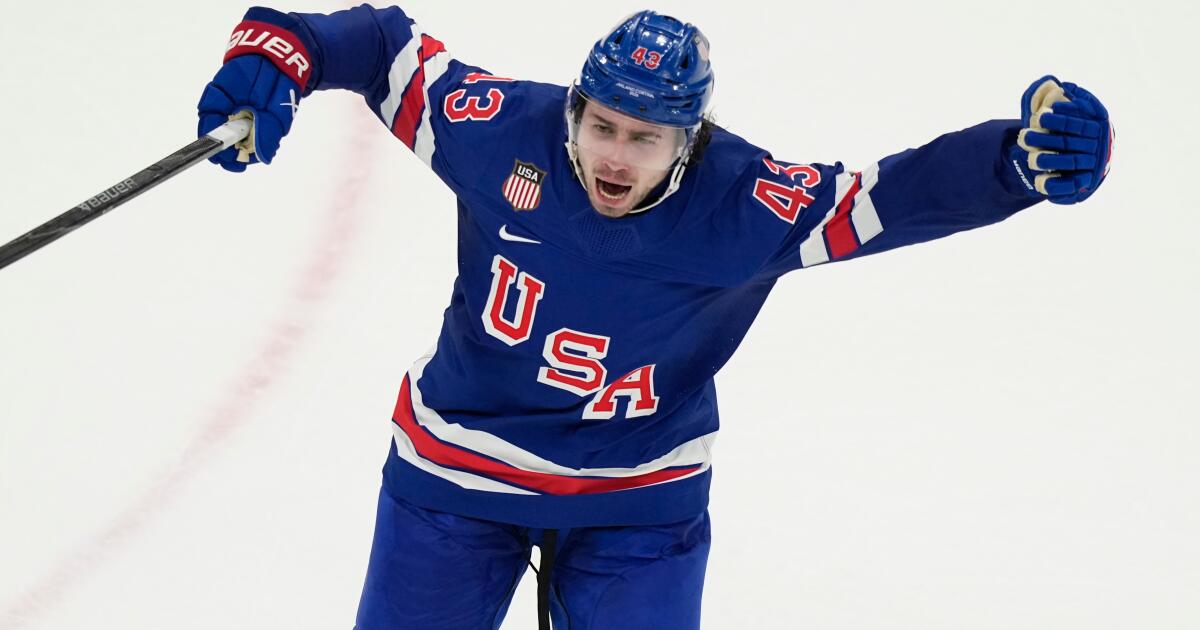 U.S. men defeat Sweden in overtime, advance to Olympic hockey semifinals U.S. men defeat Sweden in overtime, advance to Olympic hockey semifinals