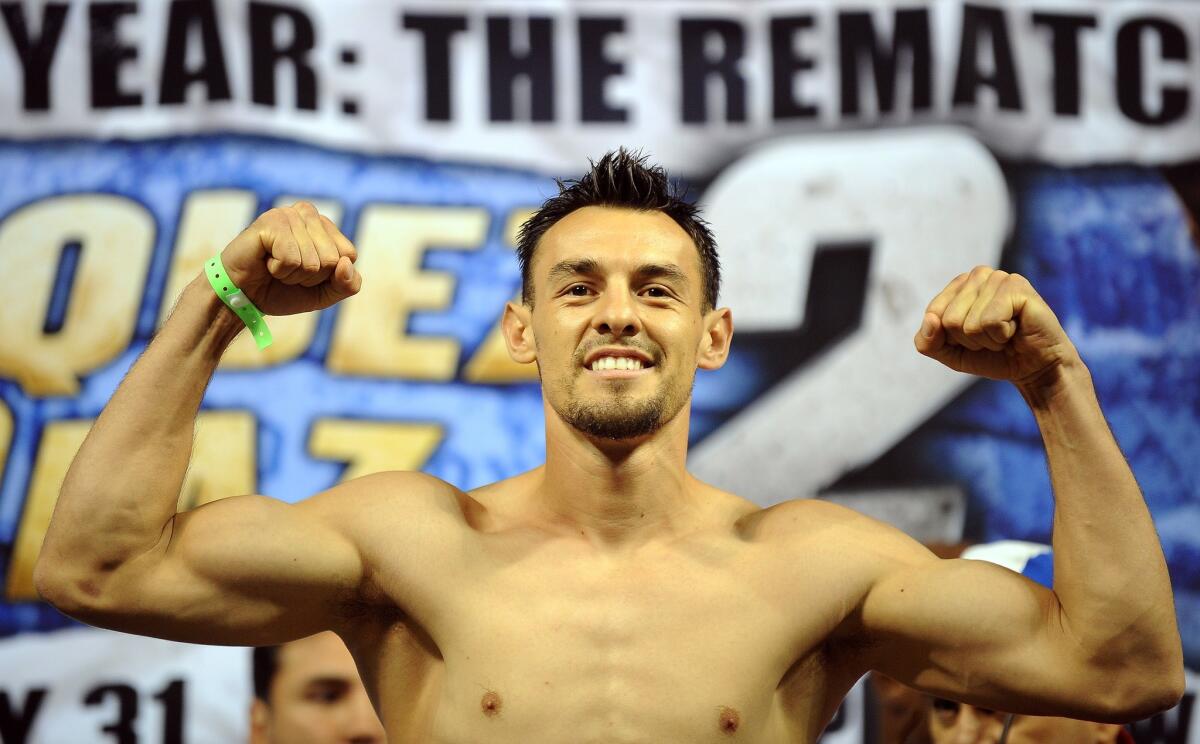 Robert Guerrero pelea en Carson.