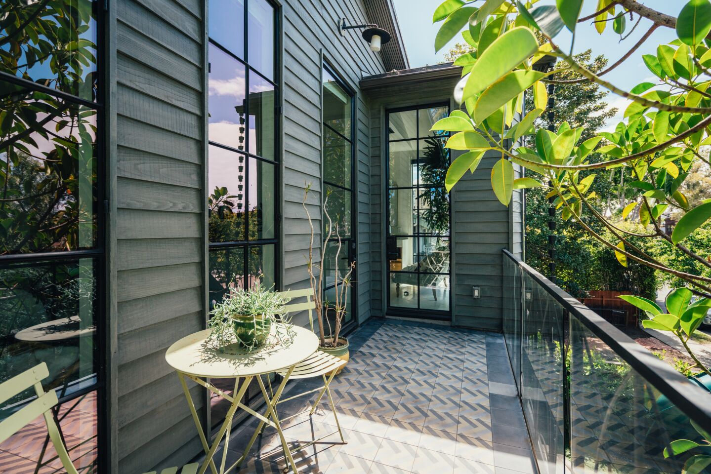 Master suite patio