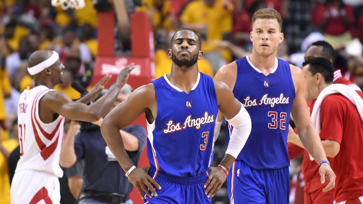 After six seasons with the Clippers, Chris Paul was traded to the Houston Rockets in June.