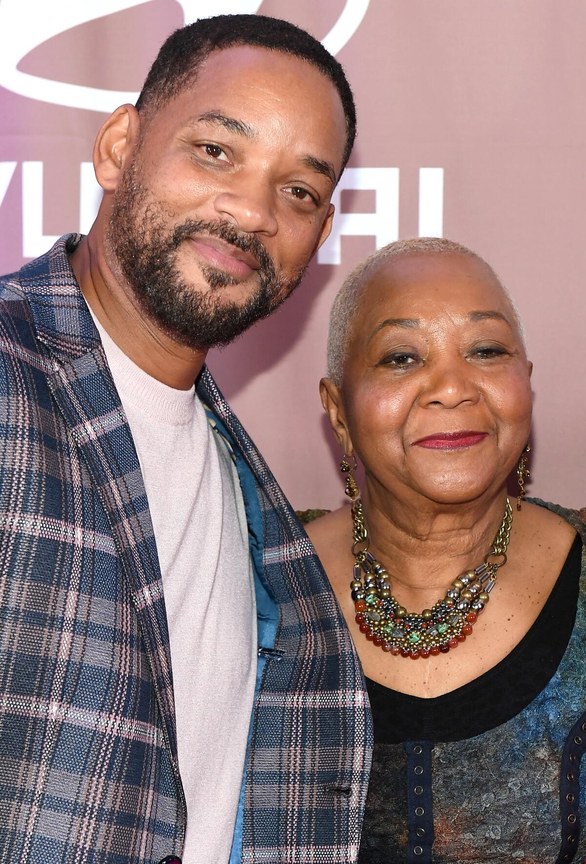 Will Smith and his mother, Caroline Bright 