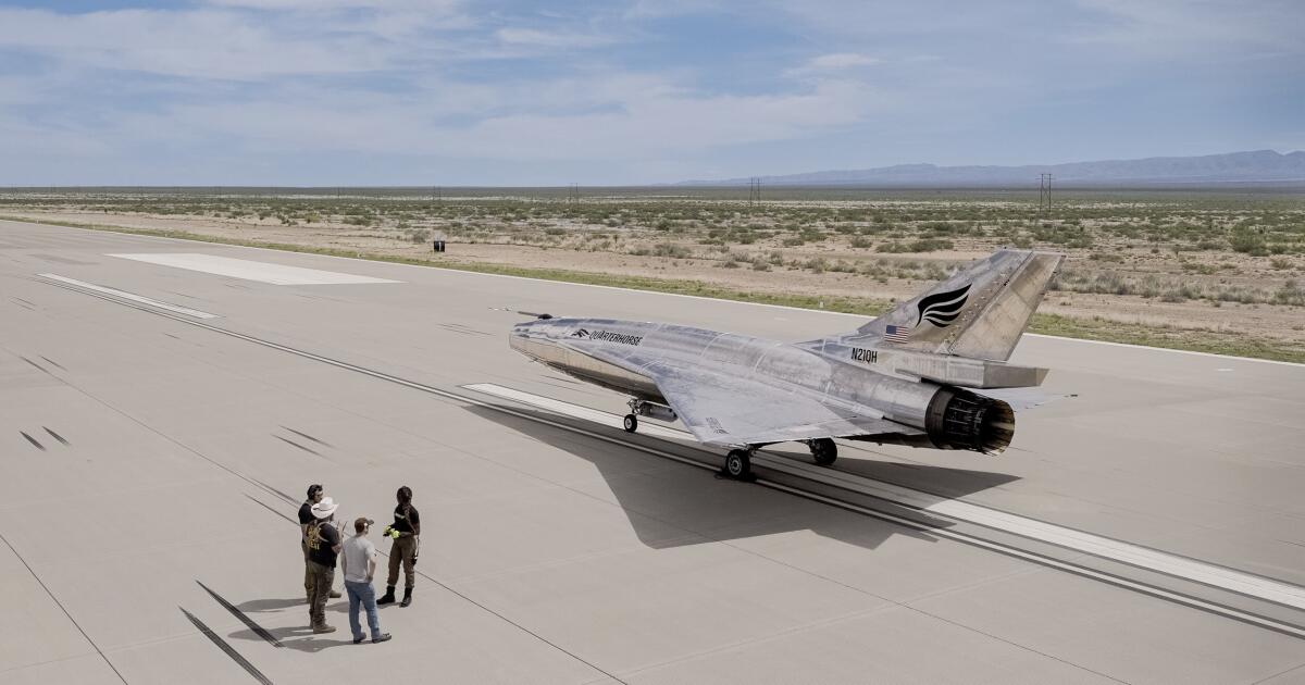 Hermeus Quarterhorse Mk 2.1: First Supersonic Flight