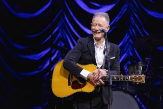 Lyle Lovett at Texas Songwriters Hall of Fame show at ACL Live on Feb. 24, 2024, in Austin.