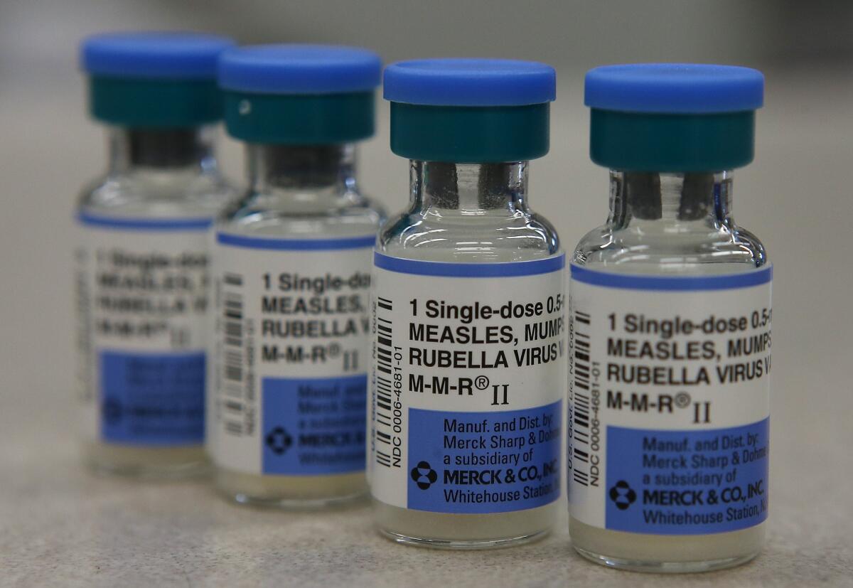 The younger siblings of those diagnosed with autism spectrum disorder are at higher than usual risk of developing the disorder. So researchers looked at whether getting the measles, mumps and rubella vaccine increased autism incidence in such children. It didn't.