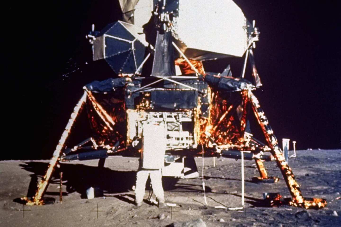 Apollo II on the moon