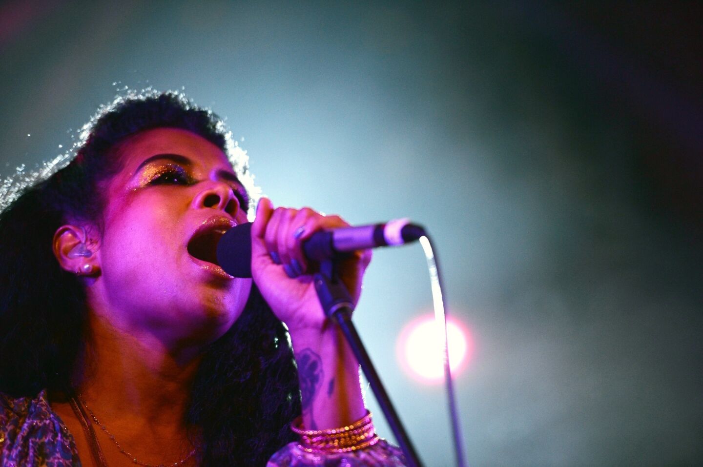 Singer Kelis performs during SXSW.