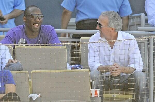 Catching a ball game with Kobe