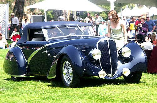 Best in Show Prewar Car: 1936 Delahaye Owners: Ken and Ann Smith For more photos and for information on this year's event, go to LAConcours.com.