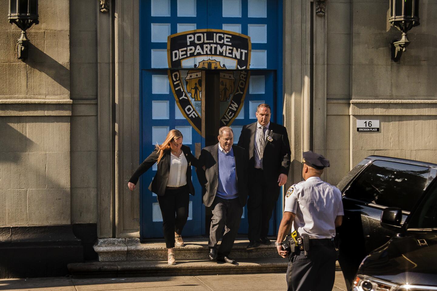 Harvey Weinstein surrenders to NYPD