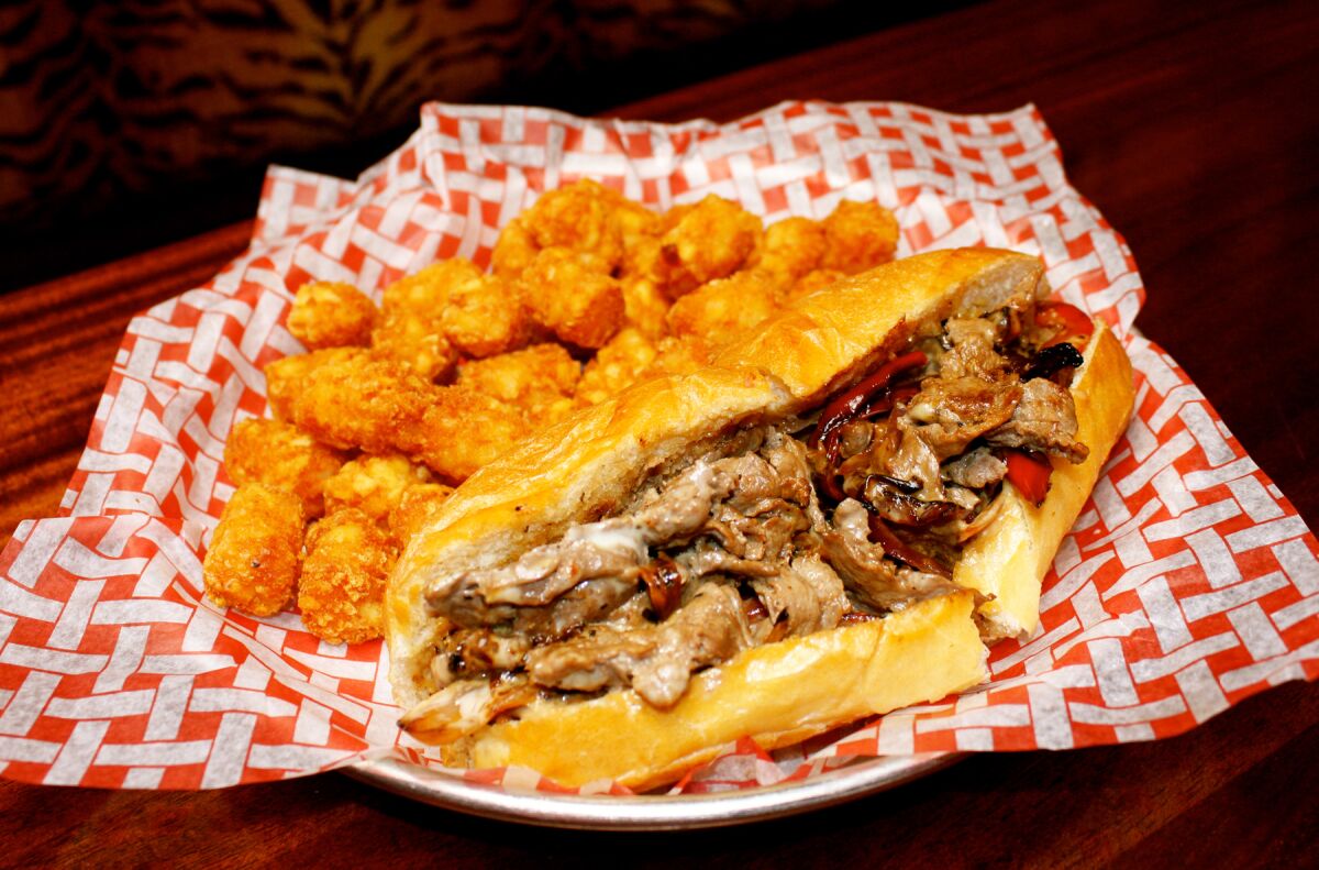 The Pittsburgh sandwich is among Bub's at the Beach specialties.