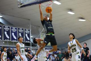 Elzie Harrington of St. John Bosco will face Eastvale Roosevelt on Monday.