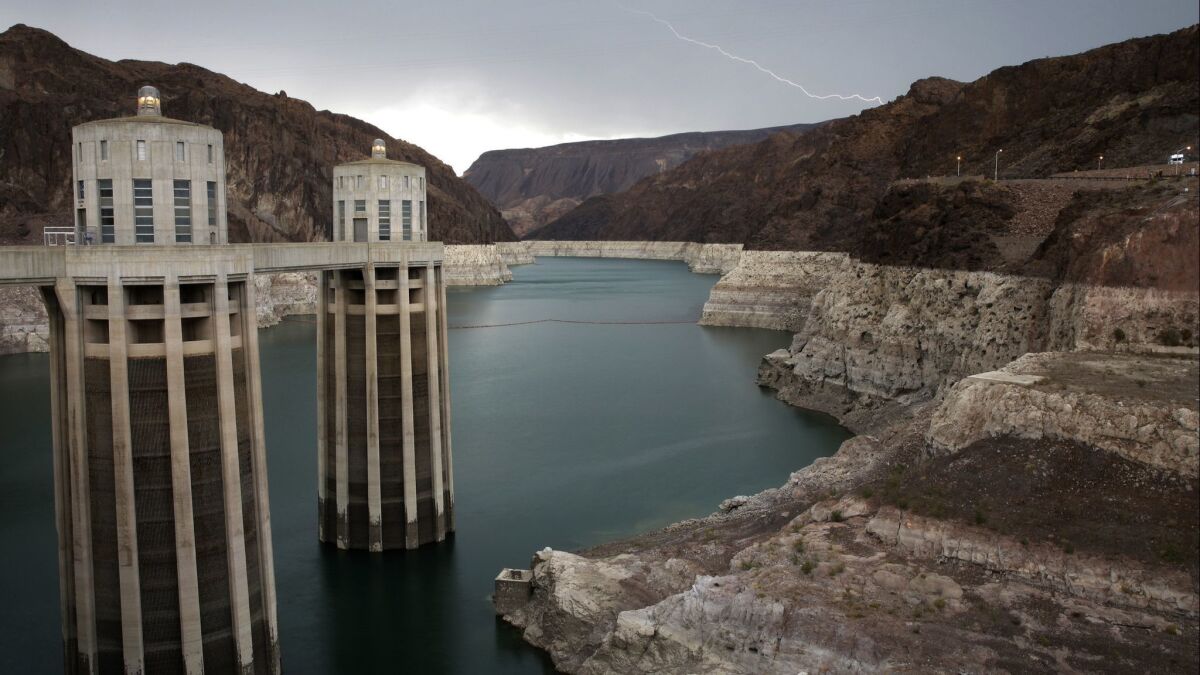 Nearly two decades of drought in the Colorado River Basin have taken their toll on Lake Mead, a major source of water for Southern California.