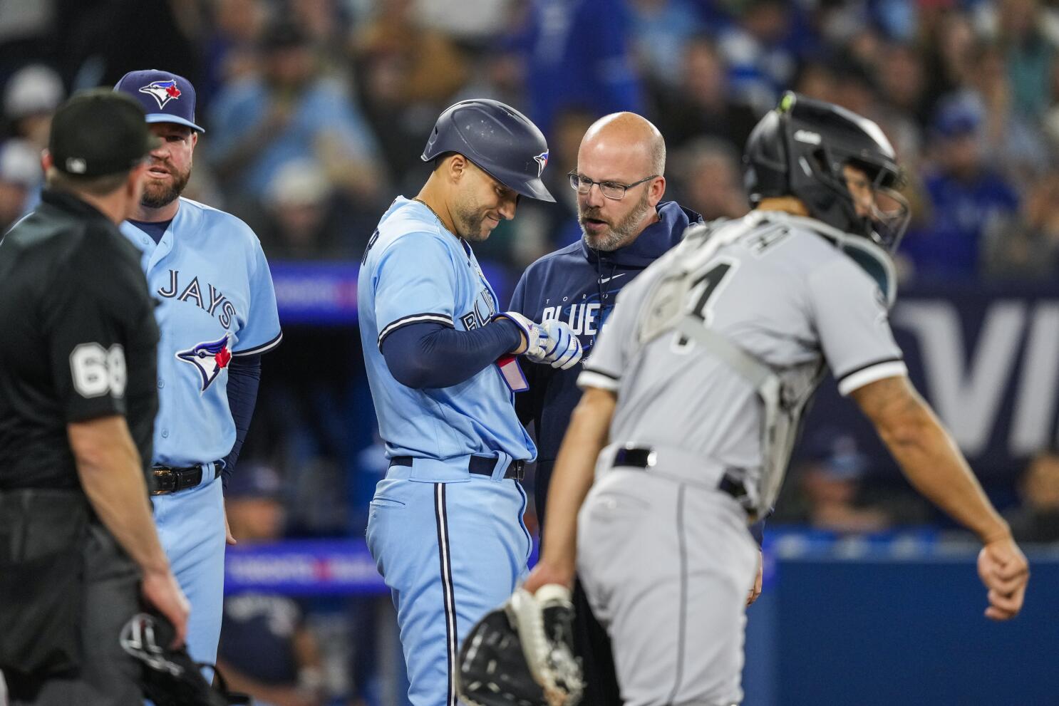 Blue Jays RF Springer scratched vs Red Sox with illness