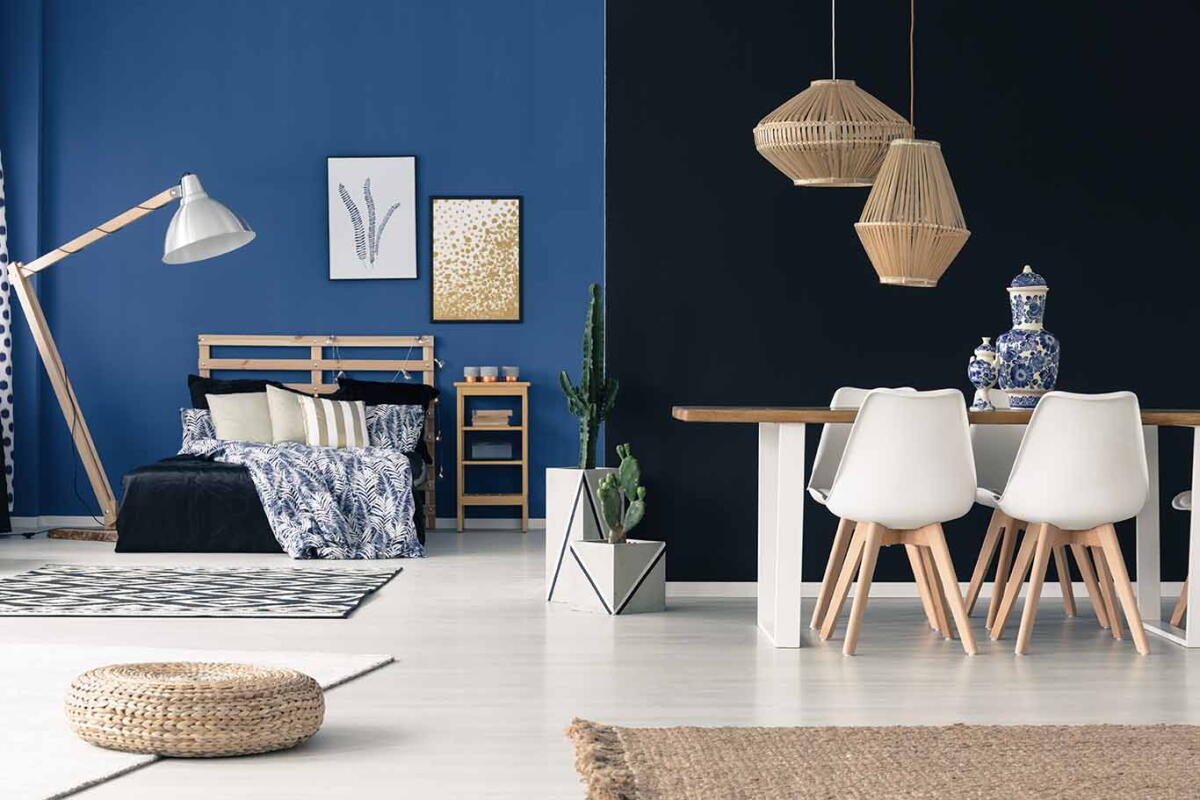 Navy Blue Interior Design Trend: The New Masculine Neutral - Los ...