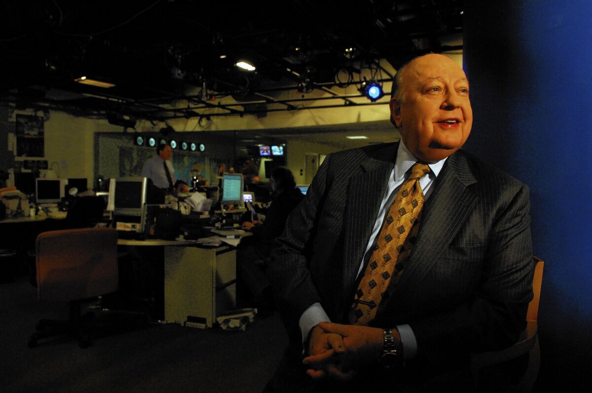 The former Fox News chairman was credited with making the channel a ratings powerhouse over his 20 years at the helm.