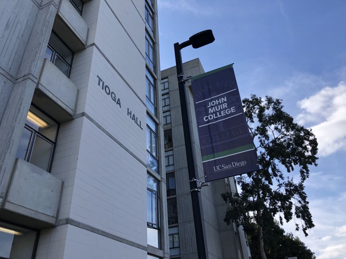 Aaron Fan died after a fall at Tioga Hall at UC San Diego's John Muir College.