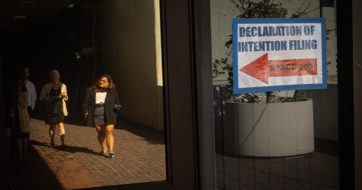 This is who filed to run in L.A. metropolis elections This is who filed to run in L.A. metropolis elections