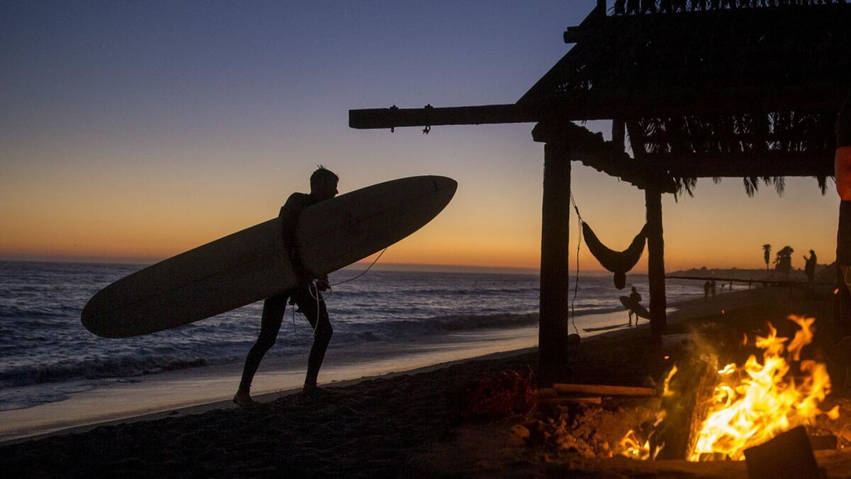 Burnished by the sun and surfer bonfires, San Clemente is one of the columnist's favorite hangouts.