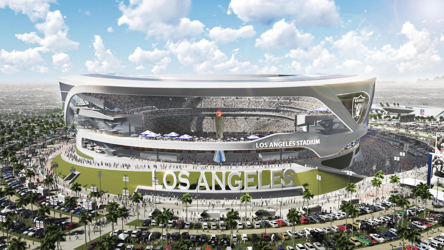 Chargers, Raiders Unveil L.A. Stadium Plan