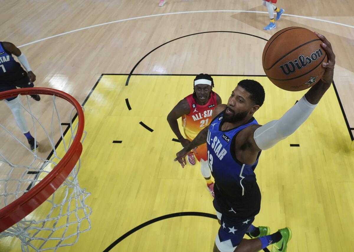NBA All-Star game no slam dunk