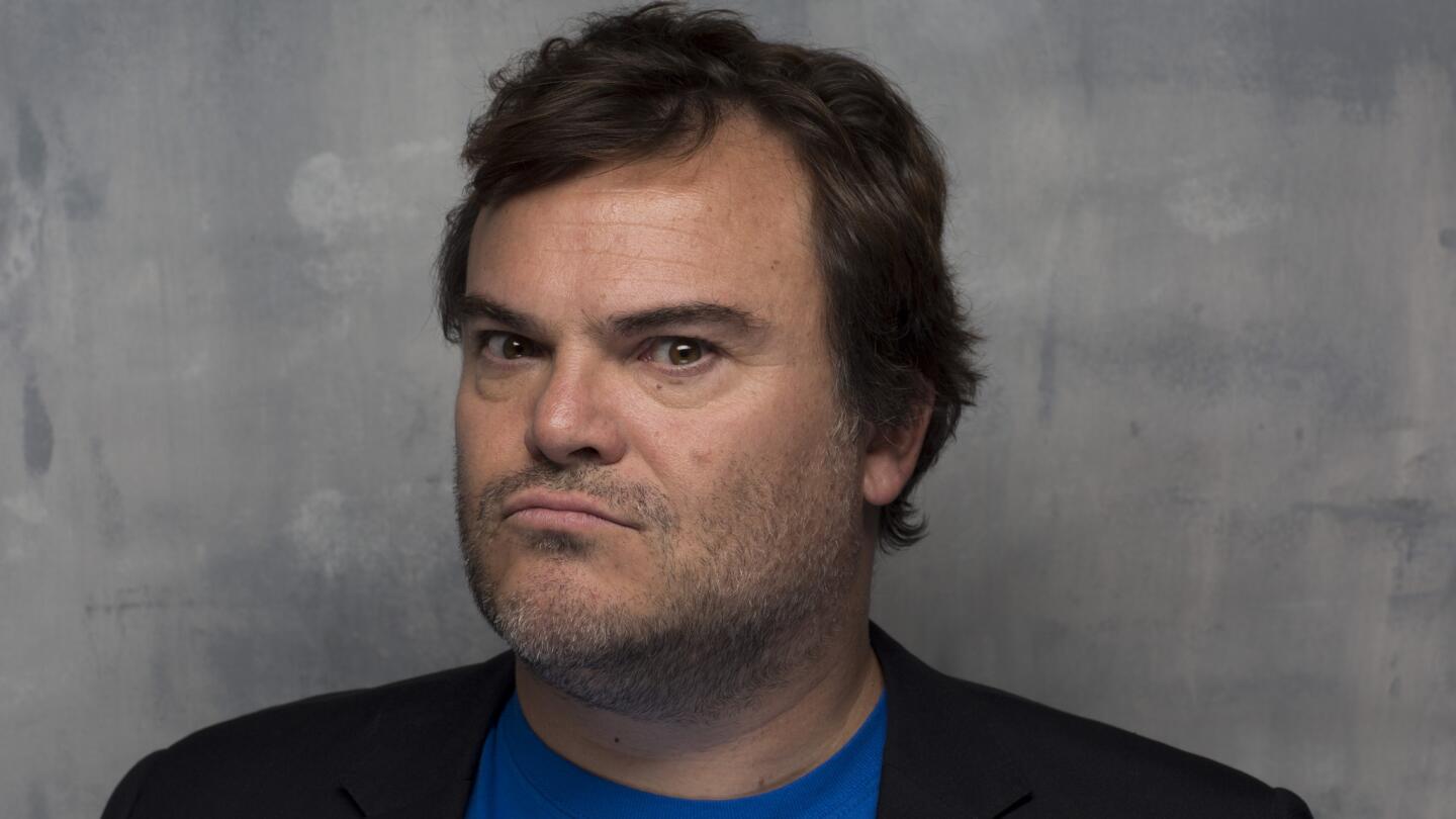 Jack Black from the film "Don't Worry, He Wont Get Far on Foot," photographed in the L.A. Times studio at Chase Sapphire on Main in Park City, Utah. FULL COVERAGE: Sundance Film Festival 2018 »