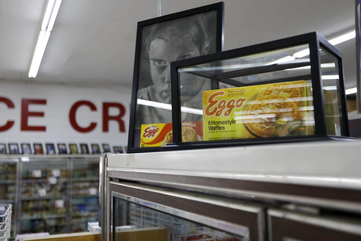 "Stranger Things" grocery store