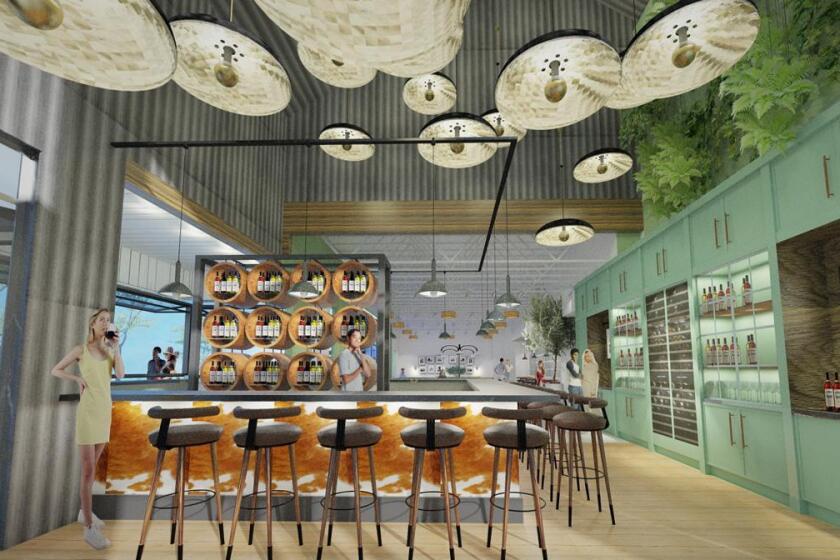 A rendering of La Vaquera, which will anchor the River Street Marketplace opening in San Juan Capistrano.
