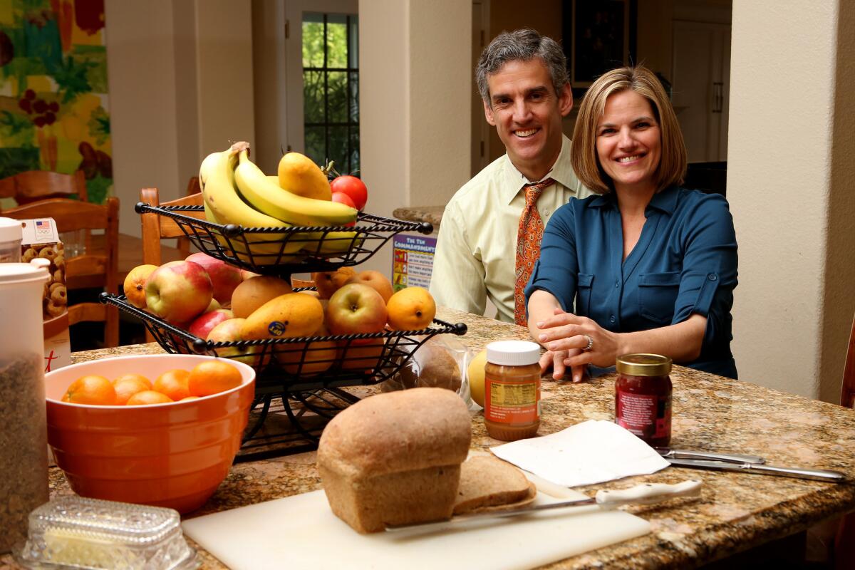 Daniel and Vicki Fontoura are among the thousands of Seventh-day Adventists who live in Loma Linda. The Adventists believe in taking care of one's body and eschewing alcohol and tobacco. Many are vegetarian. The church's teachings are among the reasons why Loma Linda has the Blue Zone distinction of having more long-living, healthy residents than usual.