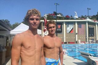 Goalie Baxter Chelsom (left) and center Ilias Stothart lead Harvard-Westlake.