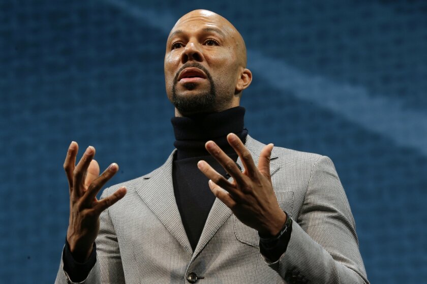 On Sunday, the veteran hip-hop star-turned acclaimed film and TV actor Common will become the first rapper to ever perform with the San Diego Symphony. It will also mark the first time the orchestra has played with a band that includes a DJ.
