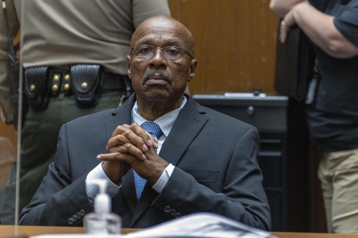 Maurice Hastings during a court hearing. 