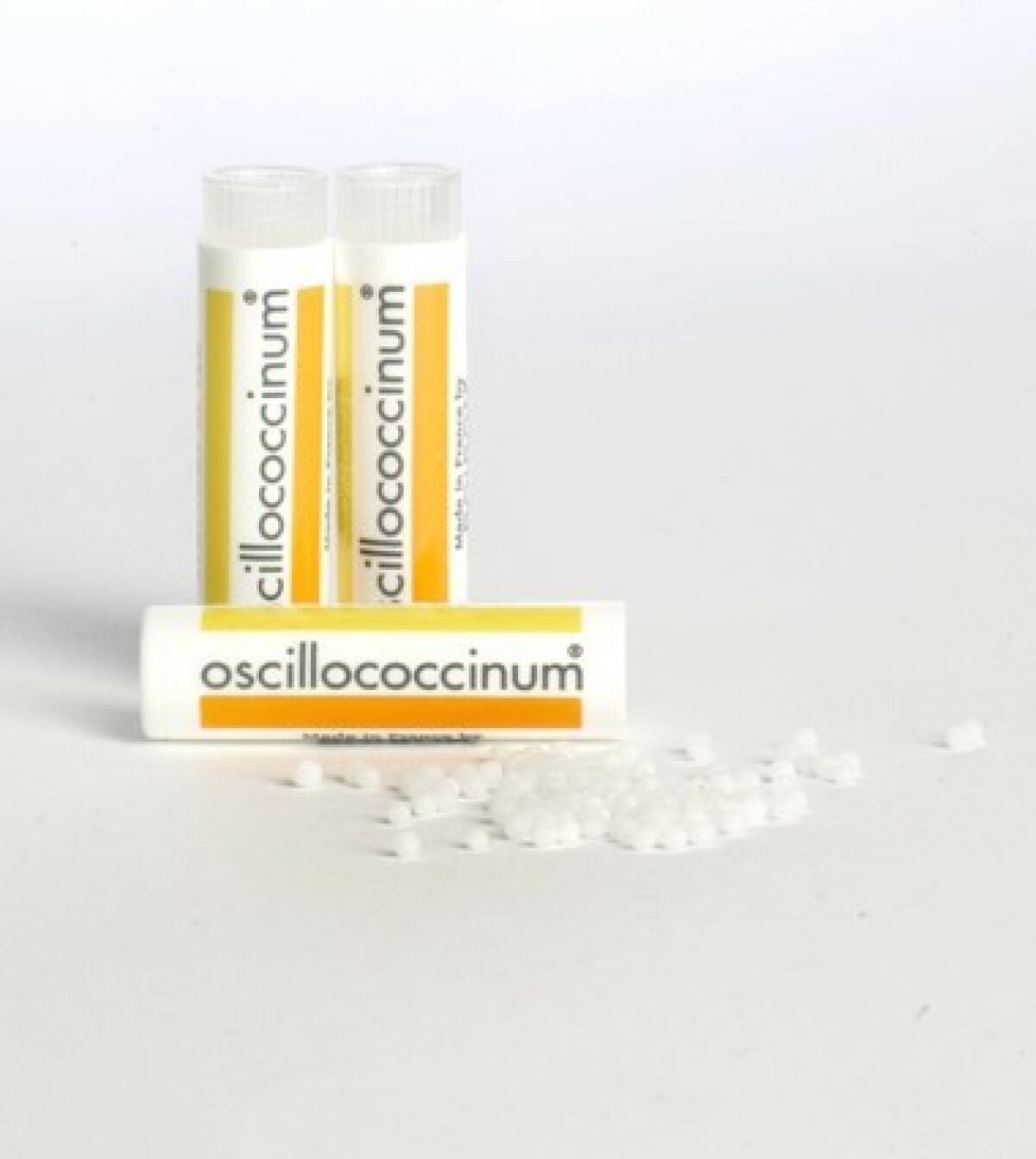 Oscillococcinum may shorten flu, by hours.