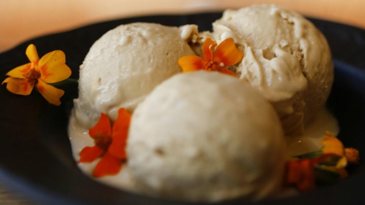Licorice is surprising and delicious in this homemade ice cream.