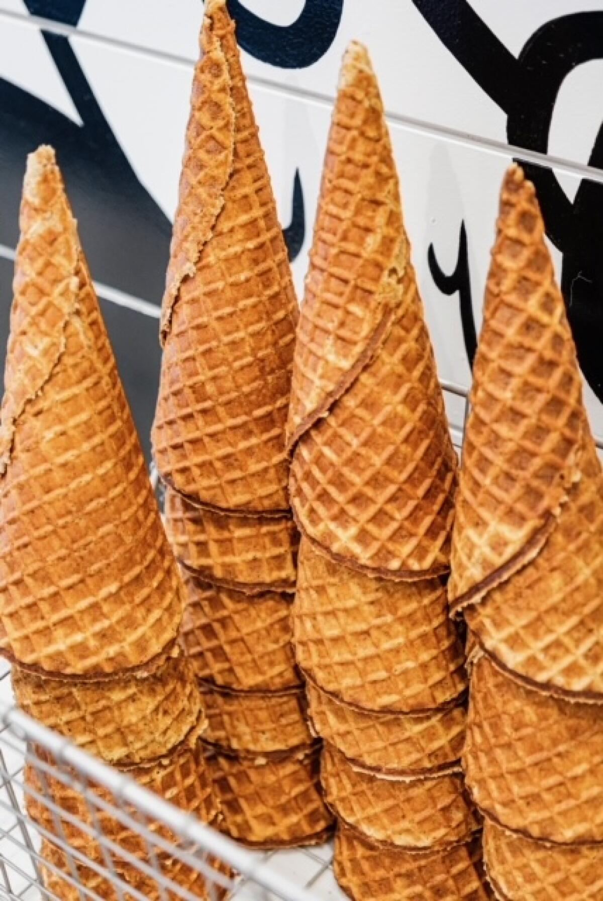 Stella Jean’s waffle cones