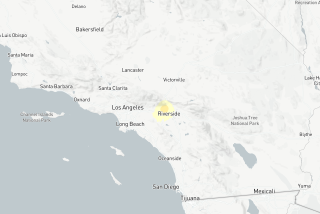 A magnitude 3.5 earthquake was reported early Saturday in Fontana, Calif.