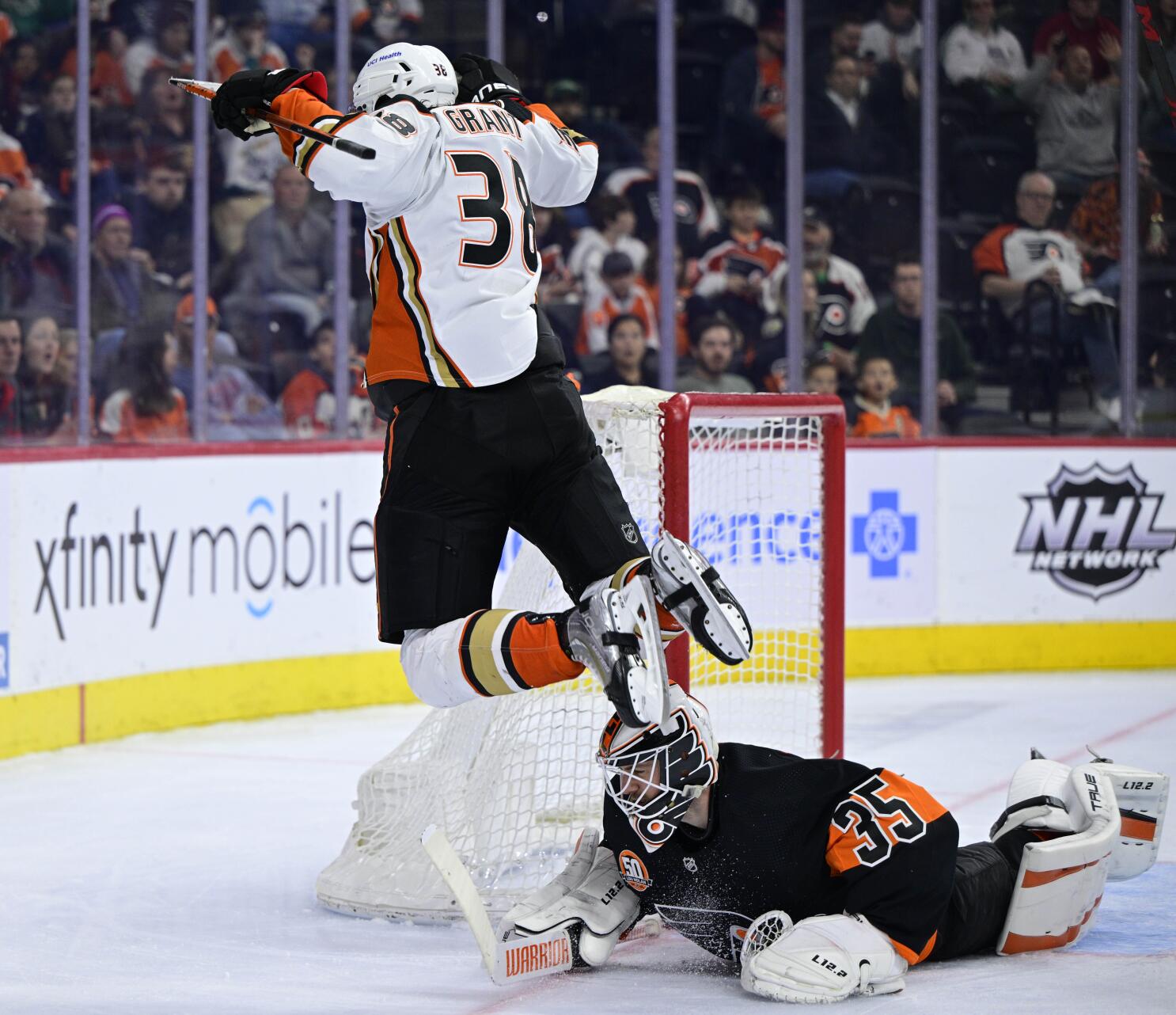 STATS Hosted Solution  Game Recap - Ducks v Flyers - NHL - Hockey