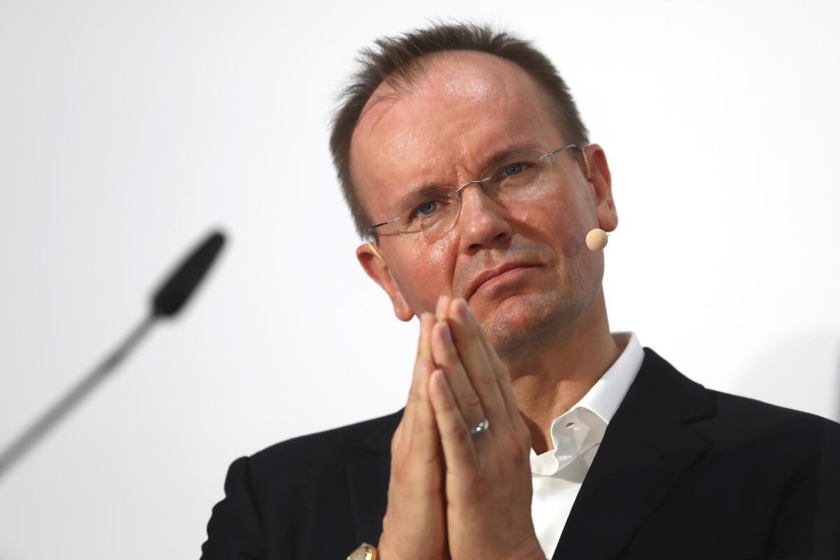 Markus Braun, ex-CEO of Wirecard