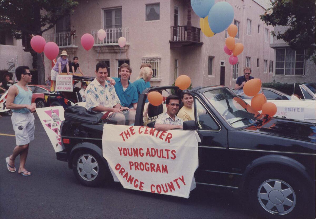 Fourth Pride parade in Long Beach on May 1987.
